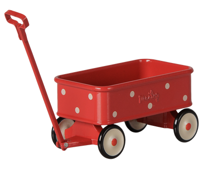 Maileg Wagon, Mouse - Red at Bibelot leek UK Stockist