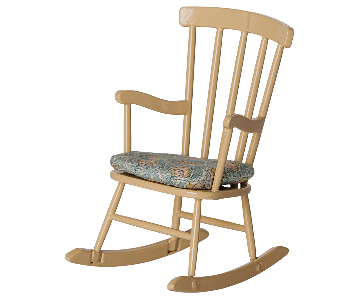Maileg Rocking Chair, Mouse - Wheat at Bibelot Leek UK Stockist