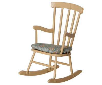 Maileg Rocking Chair, Mouse - Wheat at Bibelot Leek UK Stockist