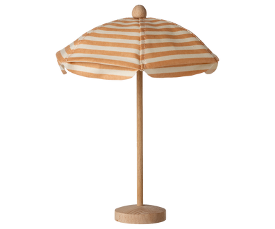 Maileg Beach Umbrella, Mouse - Soft Coral at Bibelot Leek