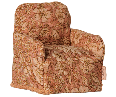 Maileg Folding Chair, Mouse - Flower at Bibelot Leek UK Stockist