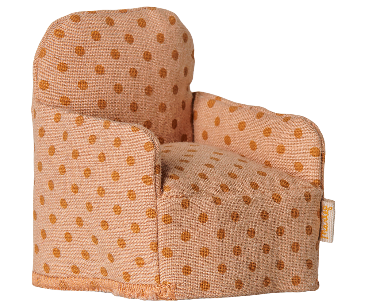 Maileg Folding Chair, Mouse - Dots at Bibelot Leek UK Stockist