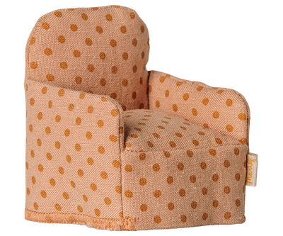 Maileg Folding Chair, Mouse - Dots at Bibelot Leek UK Stockist
