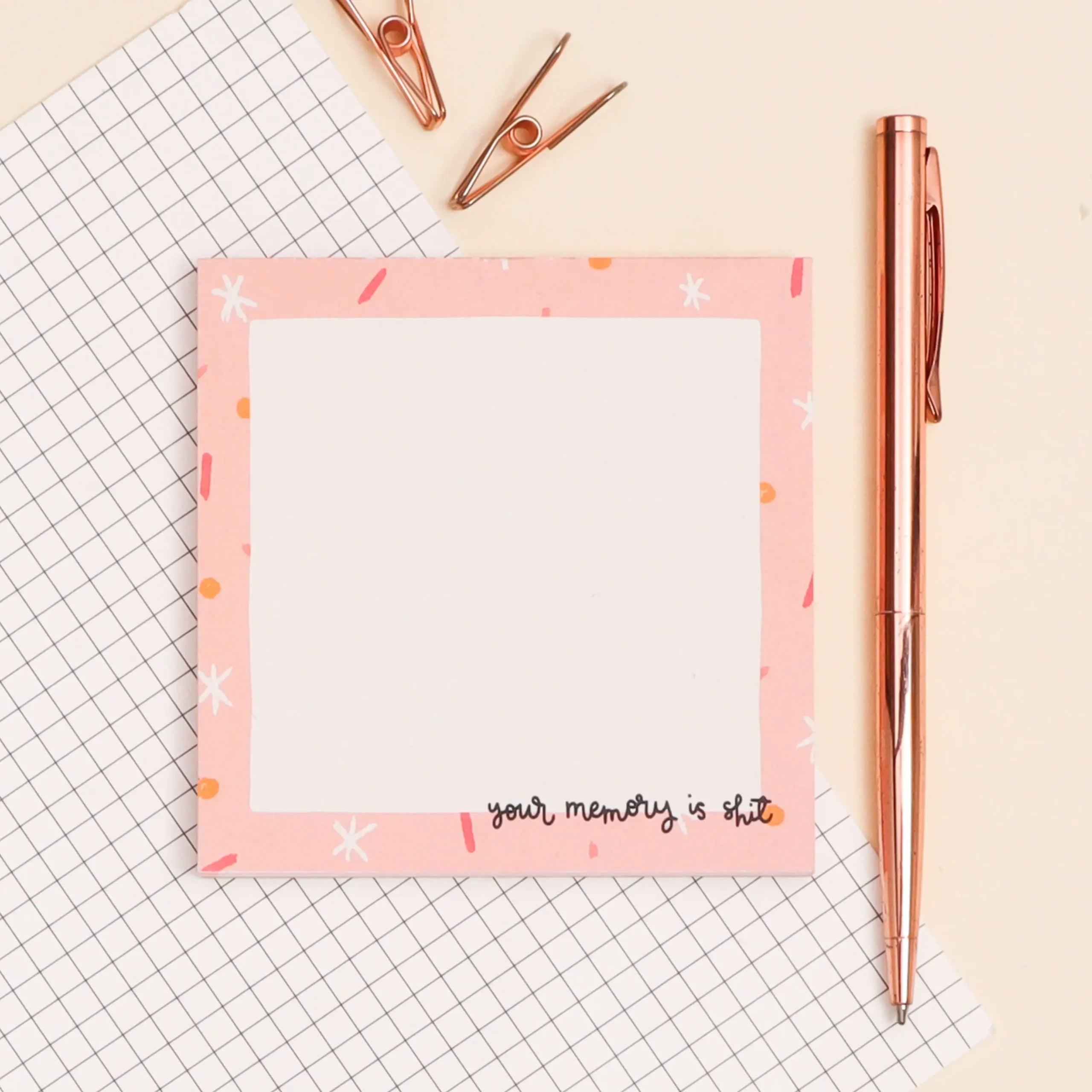 Memo Pad - Your Memory Is Shit image 0