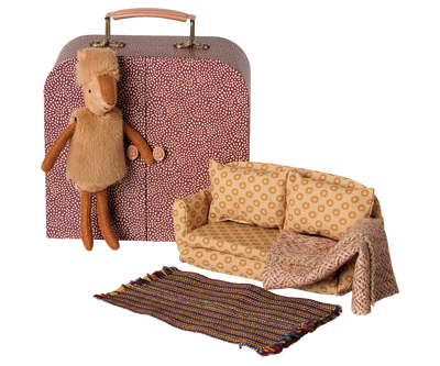 Maileg Reindeer in Suitcase, Little Sister at Bibelot Leek UK Stockist