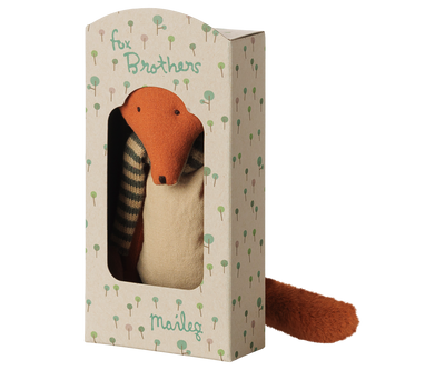 Maileg Fox, Little Brother at Bibelot Leek K Stockist