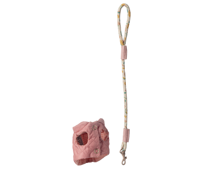 Maileg Pet Supply, Harness and Leash - Rose at Bibelot Leek, UK Stockist