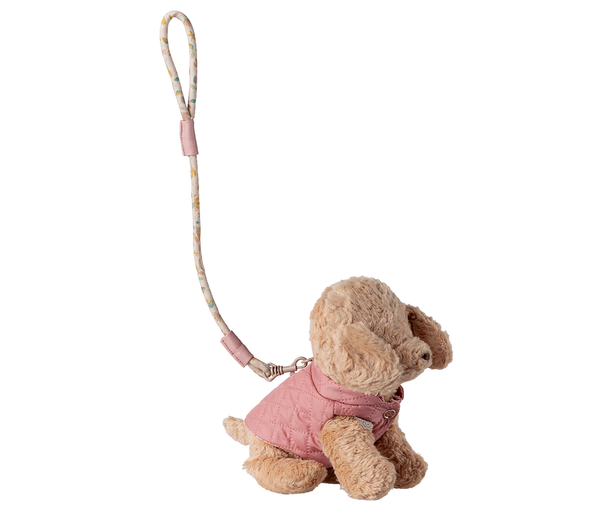 Maileg Pet Supply, Harness and Leash - Rose at Bibelot Leek, UK Stockist
