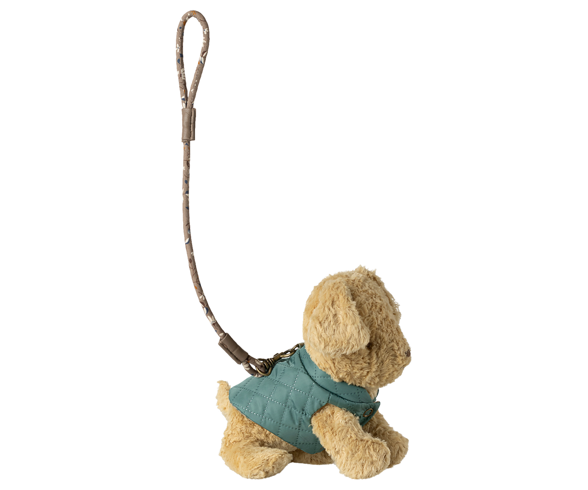 Maileg Pet Supply, Harness and Leash - Mint at Bibelot Leek, UK Stockist