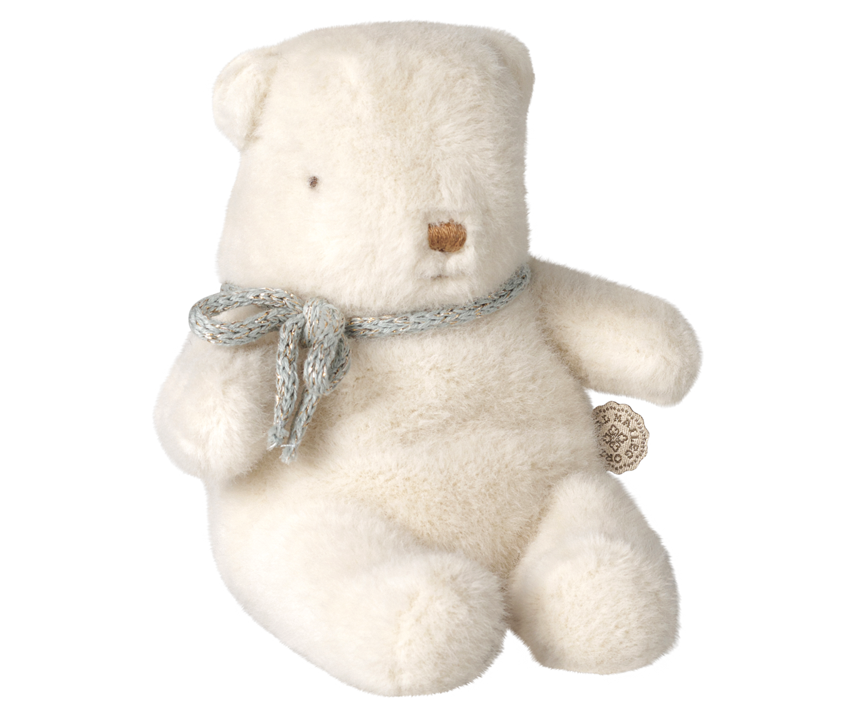 Maileg Teddy Bear Plush, Mini - Off White at Bibelot Leek UK Stockist