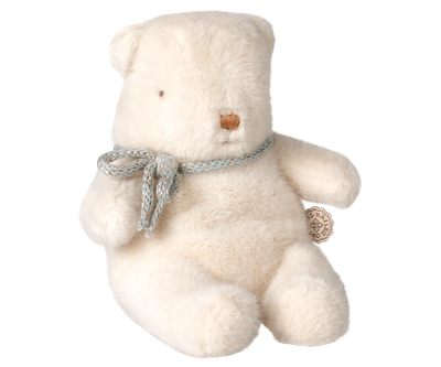 Maileg Teddy Bear Plush, Mini - Off White at Bibelot Leek UK Stockist
