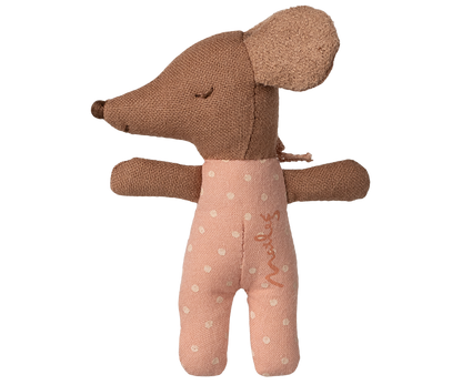 Maileg Sleepy Wakey Baby Mouse in Matchbox - Rose UK Stockist
