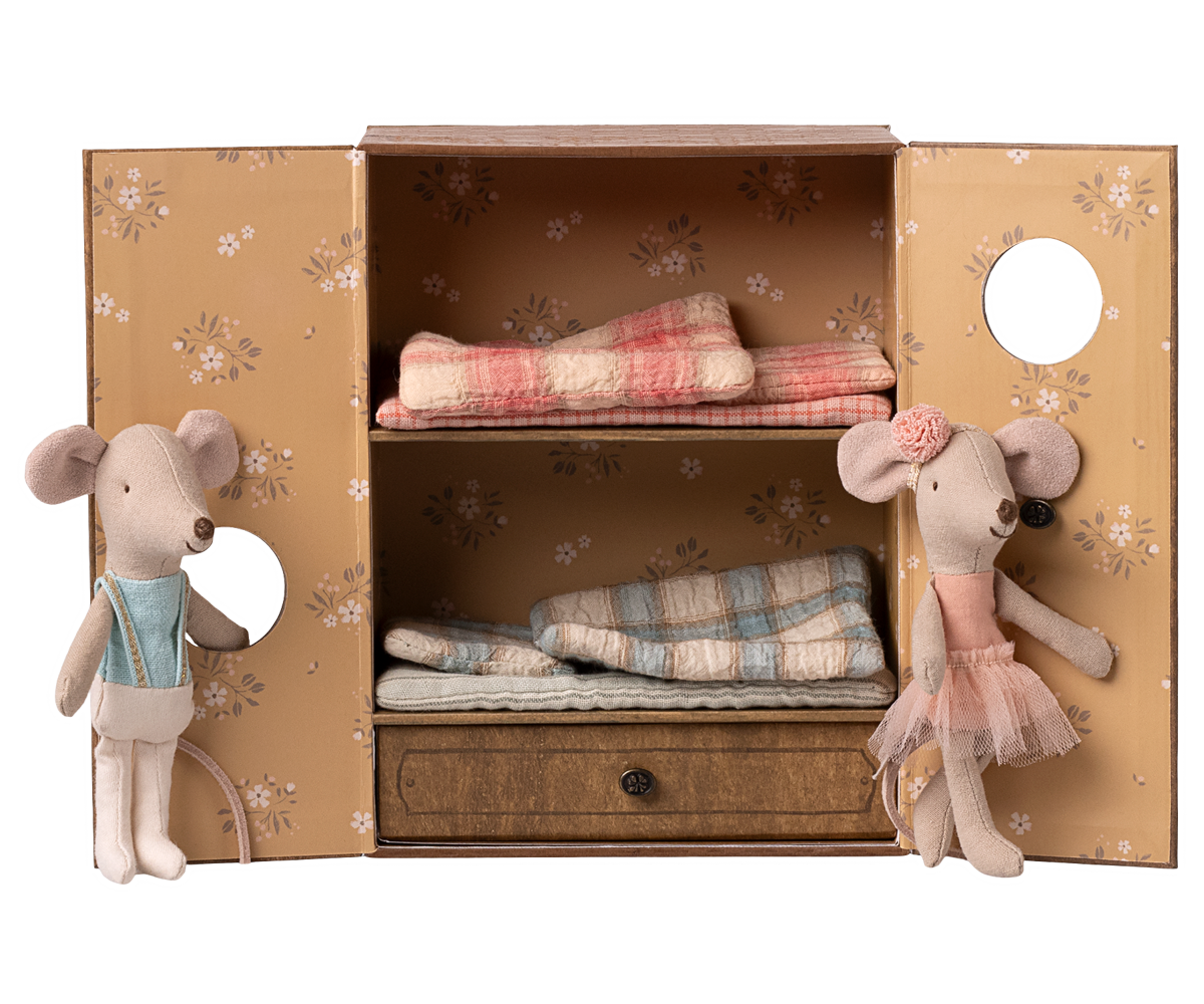 Maileg Ballet Mice in Dance Studio, Little Sister and Brother UK stockist