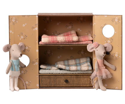 Maileg Ballet Mice in Dance Studio, Little Sister and Brother UK stockist
