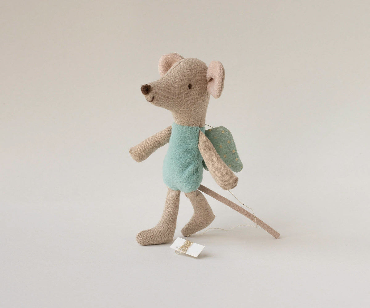 Maileg Fairy Mouse, Little - Mint