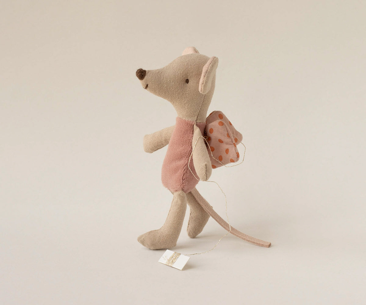 Maileg Fairy Mouse, Little - Rose Bibelot Leek UK Stockist