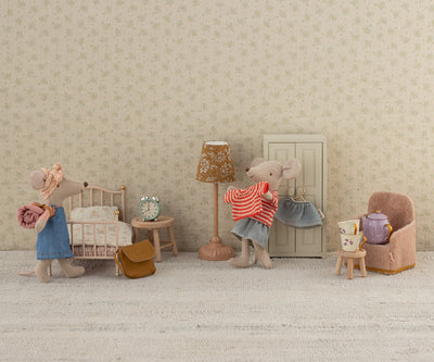 Maileg Knitted Sweater and Skirt, Big Sister Mouse Bibelot Leek UK Stockist