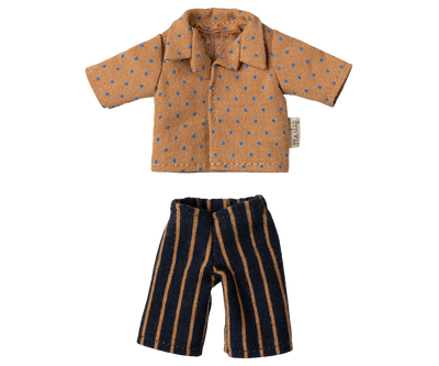 Maileg Shirt and Striped Pants, Dad Mouse at Bibelot Leek