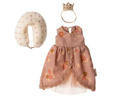 Maileg Queen Dress, Mum Mouse Bibelot Leek UK Stockist