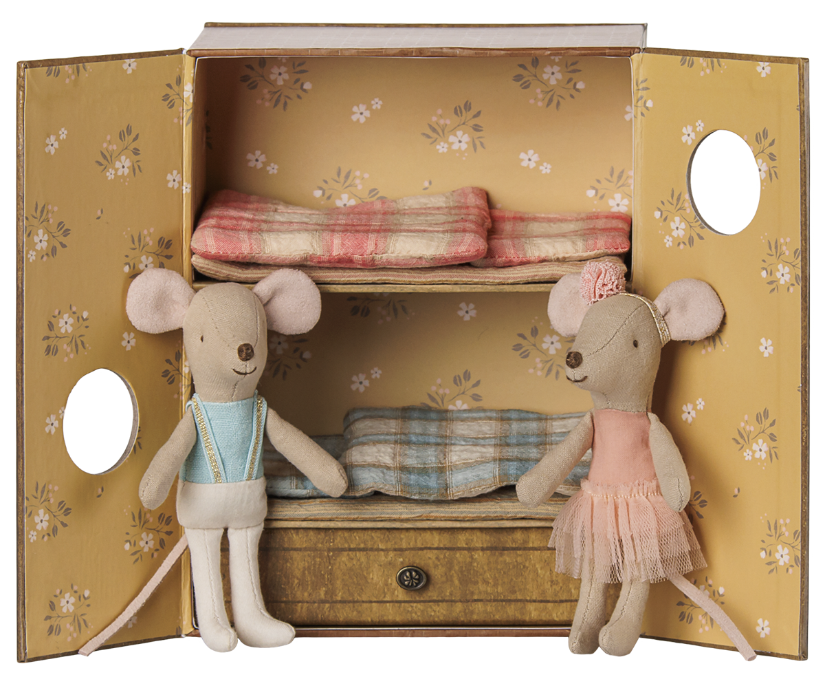 Maileg Ballet Mice in Dance Studio, Little Sister and Brother 2026 at Bibelot Leek UK Stockist