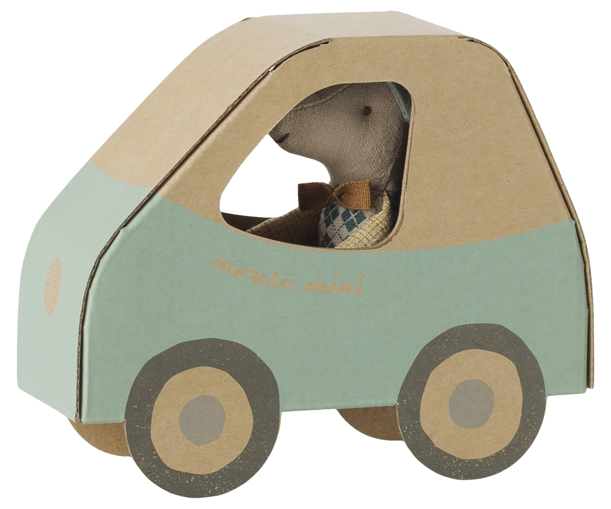 Maileg Driver Mouse, Little Brother at Bibelot Leek UK Stockist