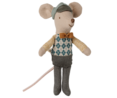 Maileg Driver Mouse, Little Brother at Bibelot Leek UK Stockist