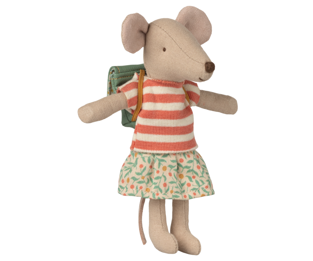Maileg Tricycle Mouse, Big Sister - Green at Bibelot Leek