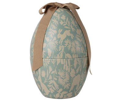 Maileg Easter Egg, Medium - Dusty Blue at Bibelot Leek
