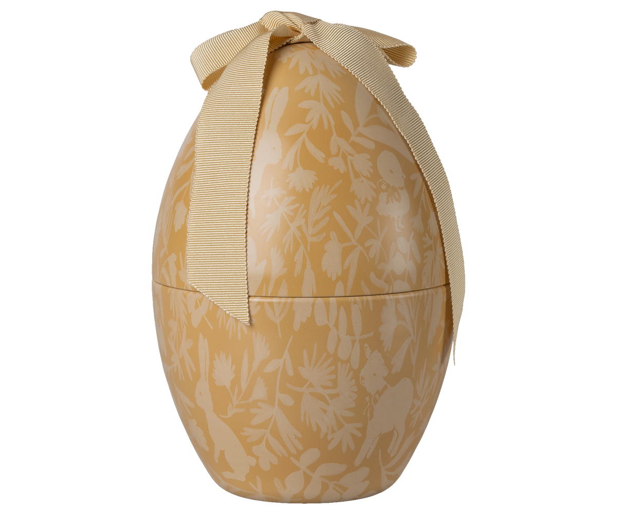 Maileg Easter Egg, Medium - Cream Yellow at Bibelot Leek
