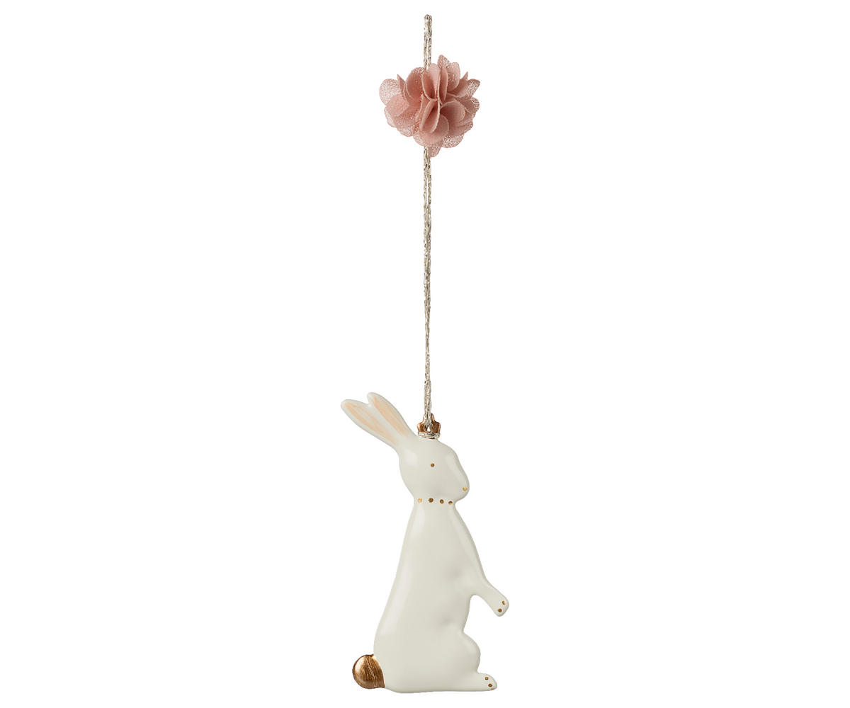 Maileg Metal Ornament, Bunny - Standing at Bibelot Leek
