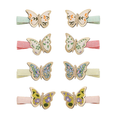 Mimi & Lula Floral Butterfly Mini Clips at Bibelot Leek
