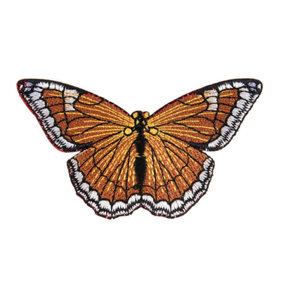 Iron-On Motif: Orange Butterfly image 0
