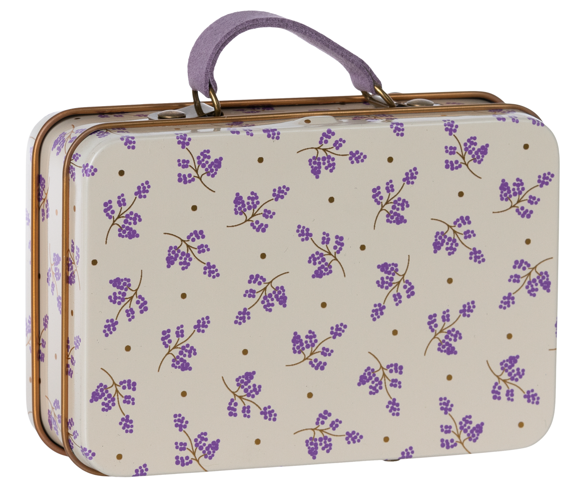 Maileg Small Suitcase, Madelaine - Lavender