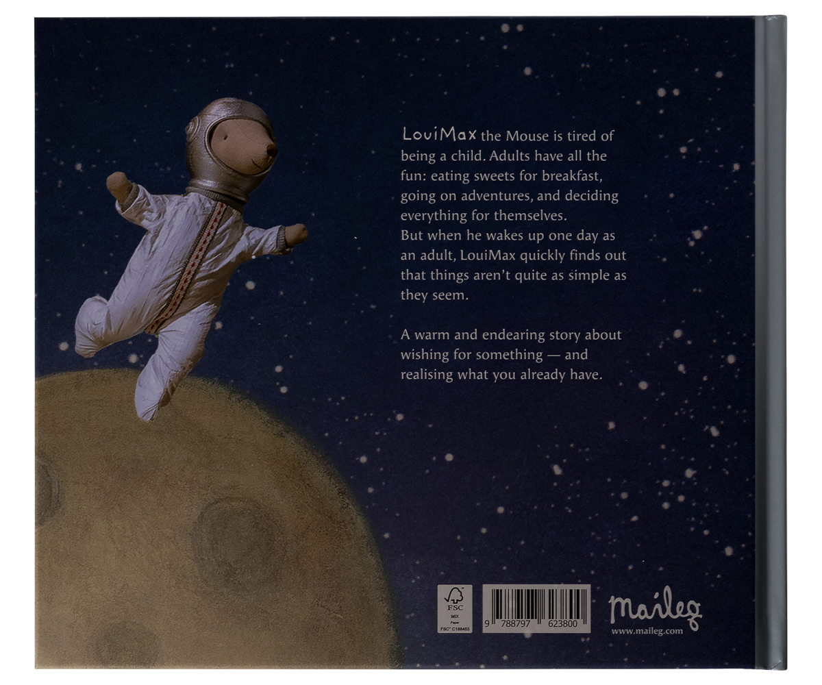 Maileg LouiMax - Dreams of Being an Adult Book