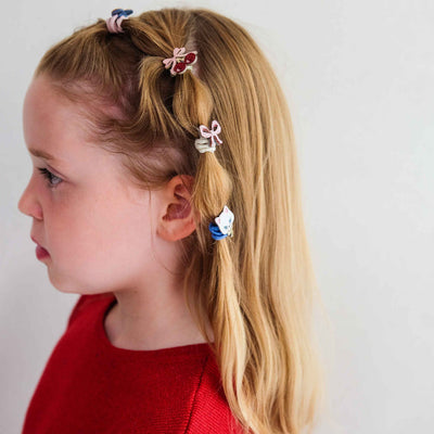 Mimi & Lula Mimi & Lula Kittybow Mini Hair Ties at Bibelot Leek