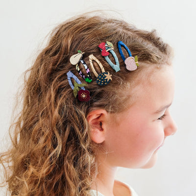 Mimi & Lula Mimi & Lula Winter Fruits Mini Hair Clips at Bibelot Leek