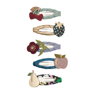 Mimi & Lula Mimi & Lula Winter Fruits Mini Hair Clips at Bibelot Leek