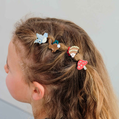 Mimi & Lula Mimi & Lula Woodland Pals Mini Hair Ties at Bibelot leek