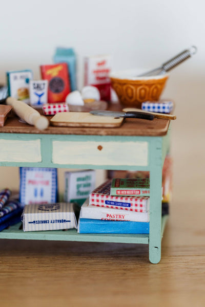 Mouse Mansion Mini Scene Kit – Baking Cookies Sam & Julia at Bibelot Leek UK Stockist