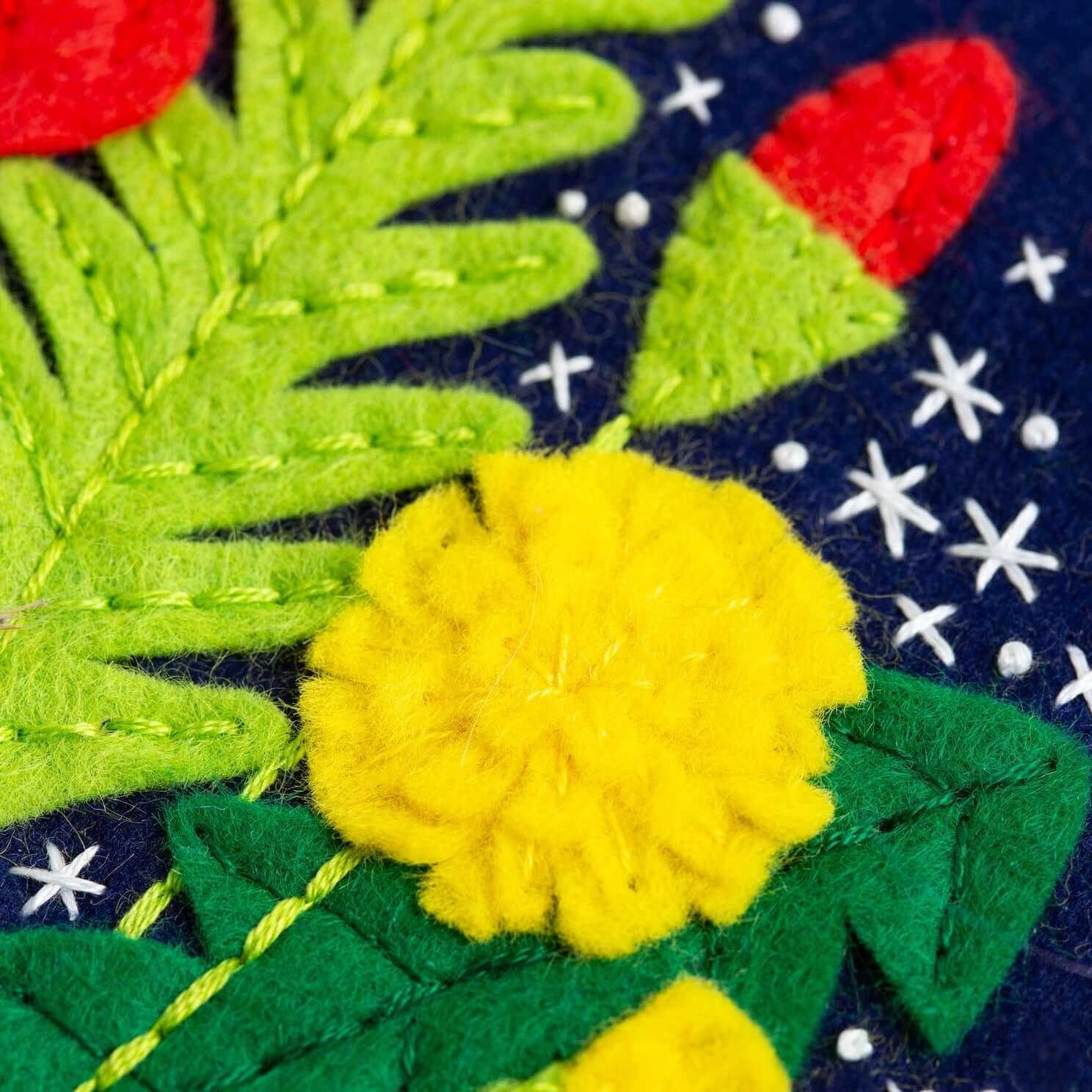 Wildflower Pennant Felt Craft Kit image 7