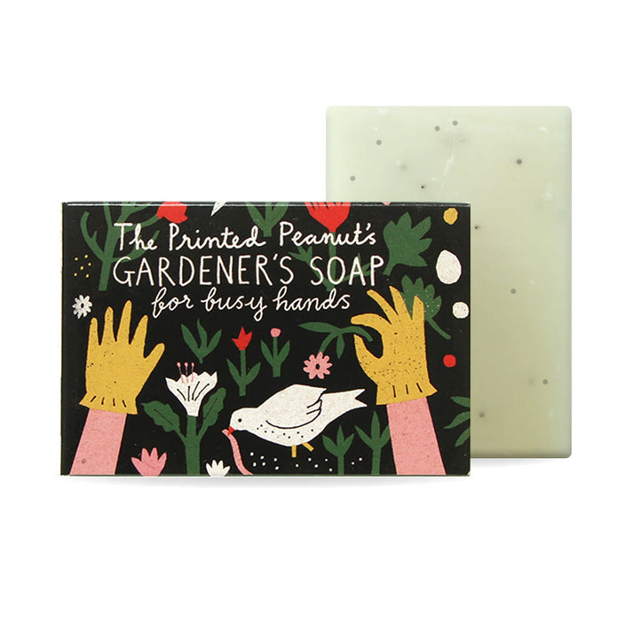 Gardener's Mint & Poppyseed Natural Handmade Soap Bar at Bibelot Leek