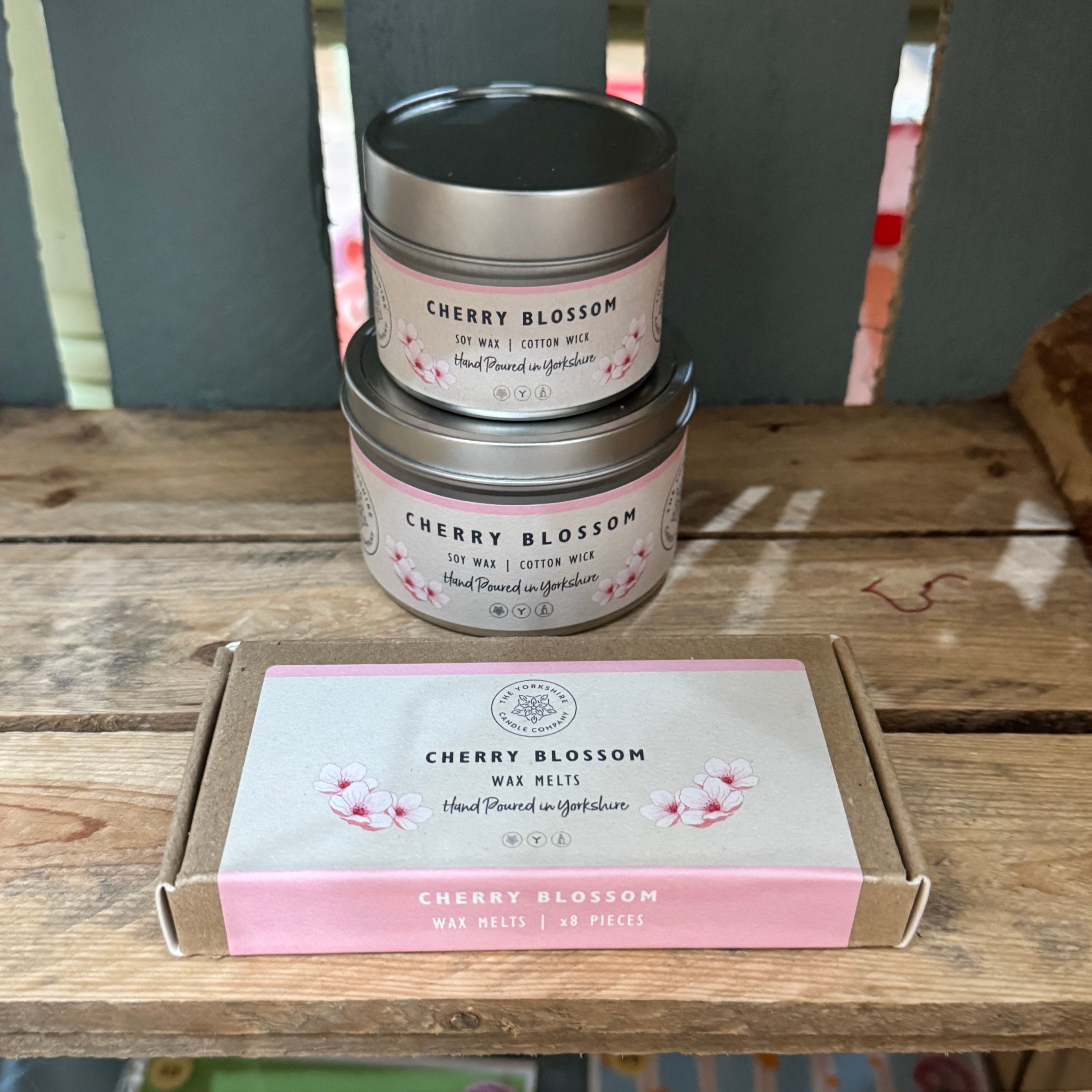 The Yorkshire Candle Company Cherry Blossom Candle / Wax Melt Bibelot Leek