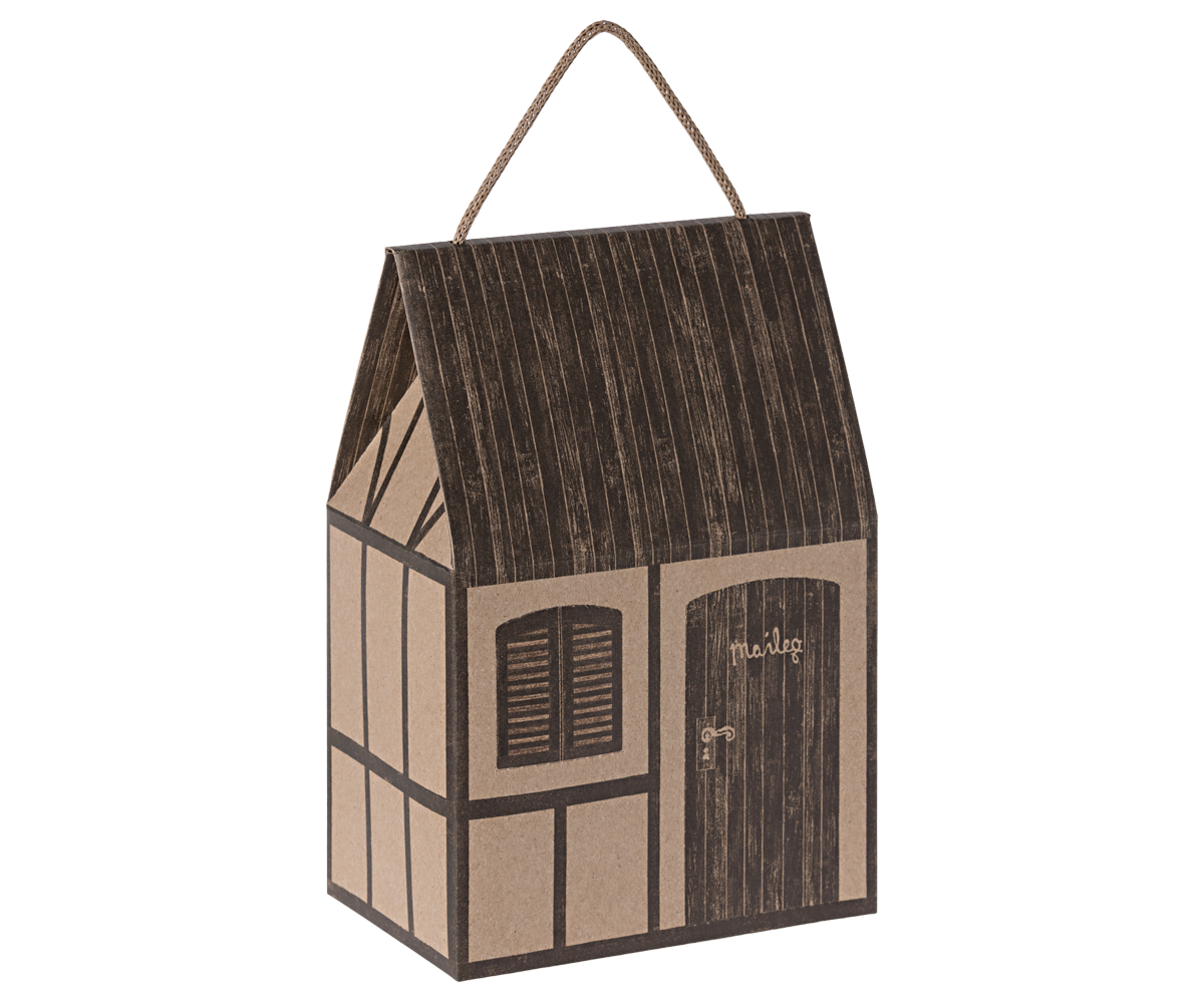 Maileg Farmhouse Bag - Brown Bibelot Leek UK Stockist