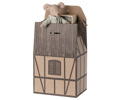 Maileg Farmhouse Bag - Brown Bibelot Leek UK Stockist