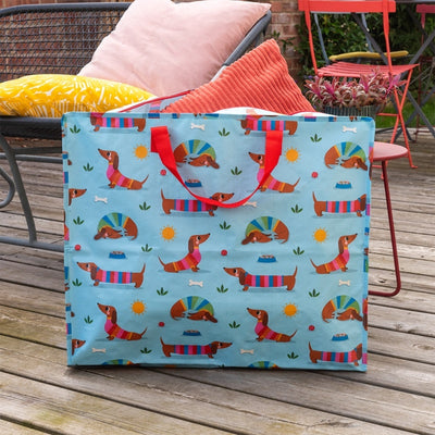 Rex London Sunny Sausage Dog Jumbo Storage Bag at Bibelot Leek UK Stockist