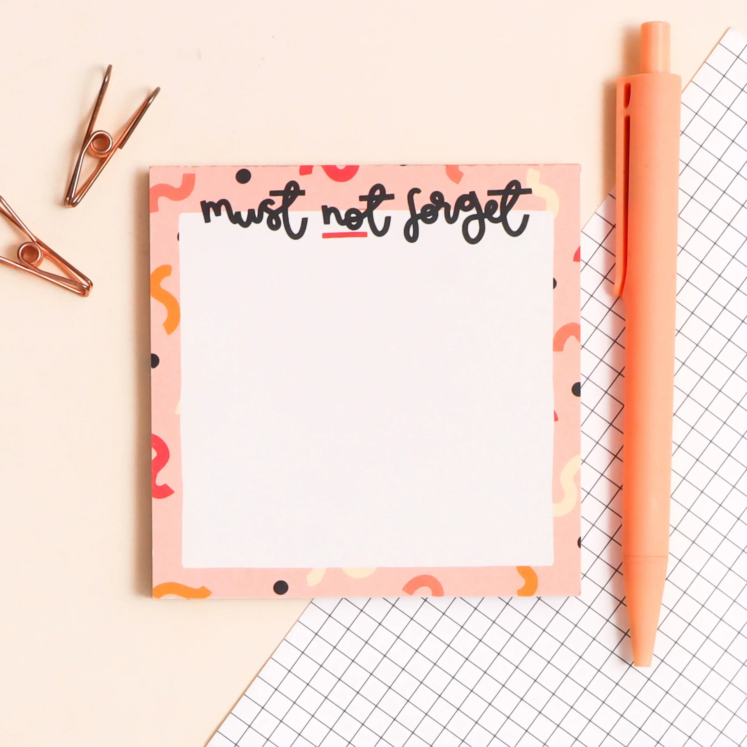 Memo Pad - Must Not Forget image 0