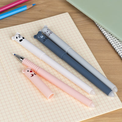 Rex London Adorable Animal Erasable Gel Pens (set of 4) - Medley at Bibelot leek UK Stockist