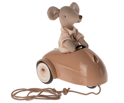 Maileg Mouse Car - Dark Powder image 1