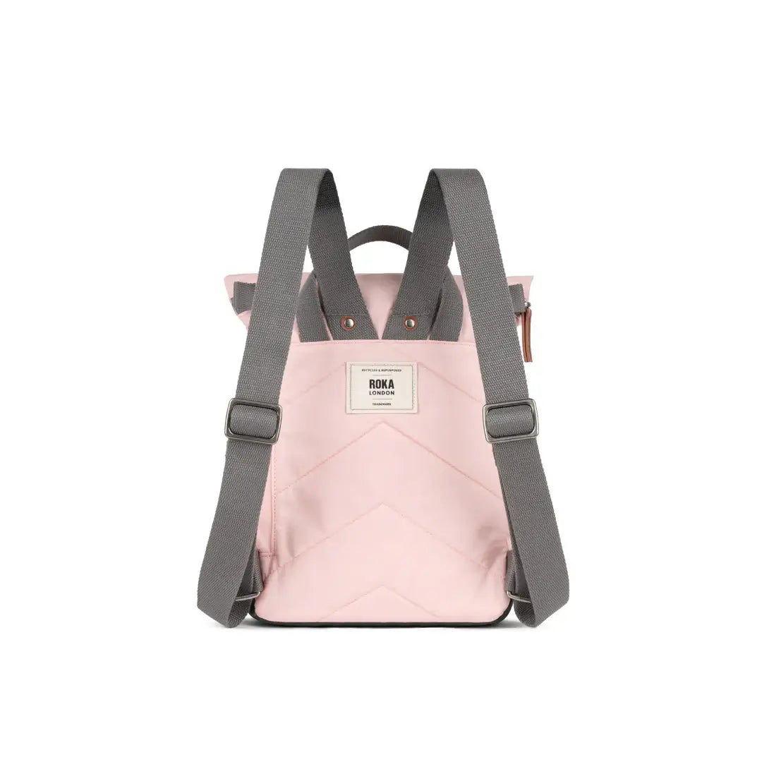 Roka Backpack Small Canfield B Recycled Nylon: English Rose image 3
