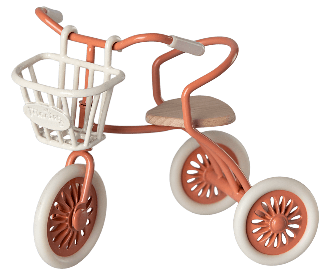 Maileg Tricycle Basket, Mouse image 2